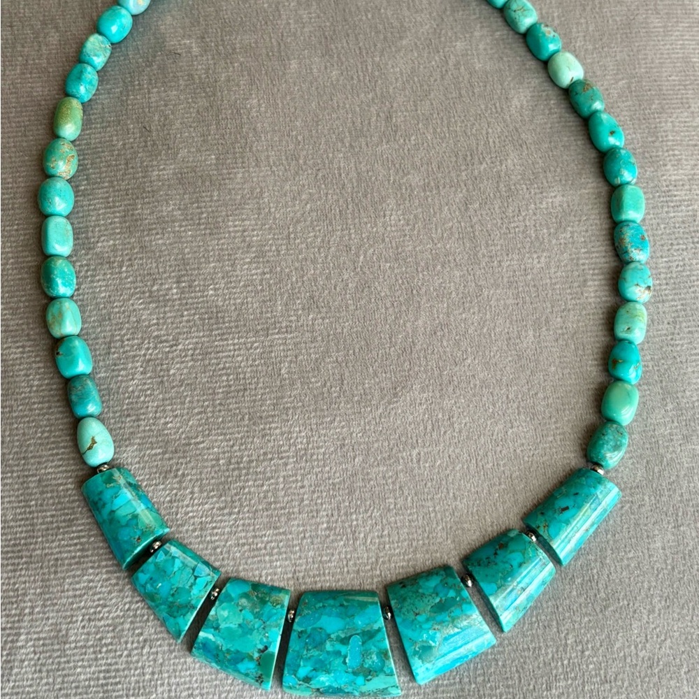 Turquoise Beaded Necklace